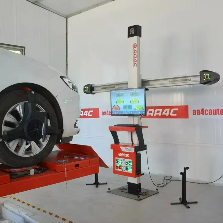 Fixed Camera Beam 3D Wheel Aligner  Computer Wheel Alignment  Machine Tire & Wheel Repair Tools