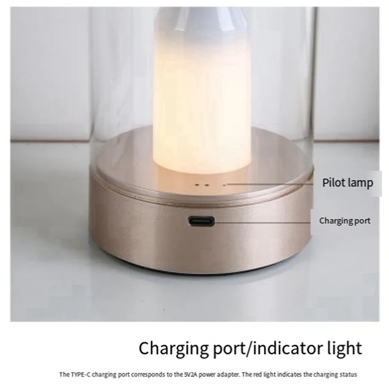 4X USB a lume di candela ricaricabile senza fiamma elettrica a LED candela che balla candele in movimento luce decorazione della casa