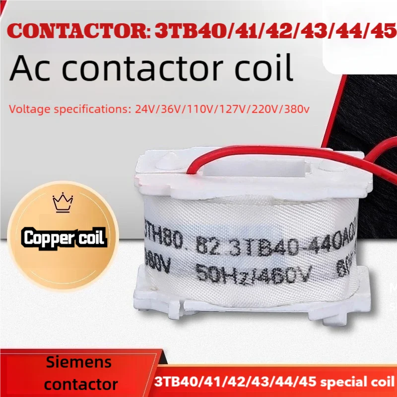 

Ac Contactor Copper Coil Special Coil Suitable for 3Tb40/41/42/43/44 Universal Coils