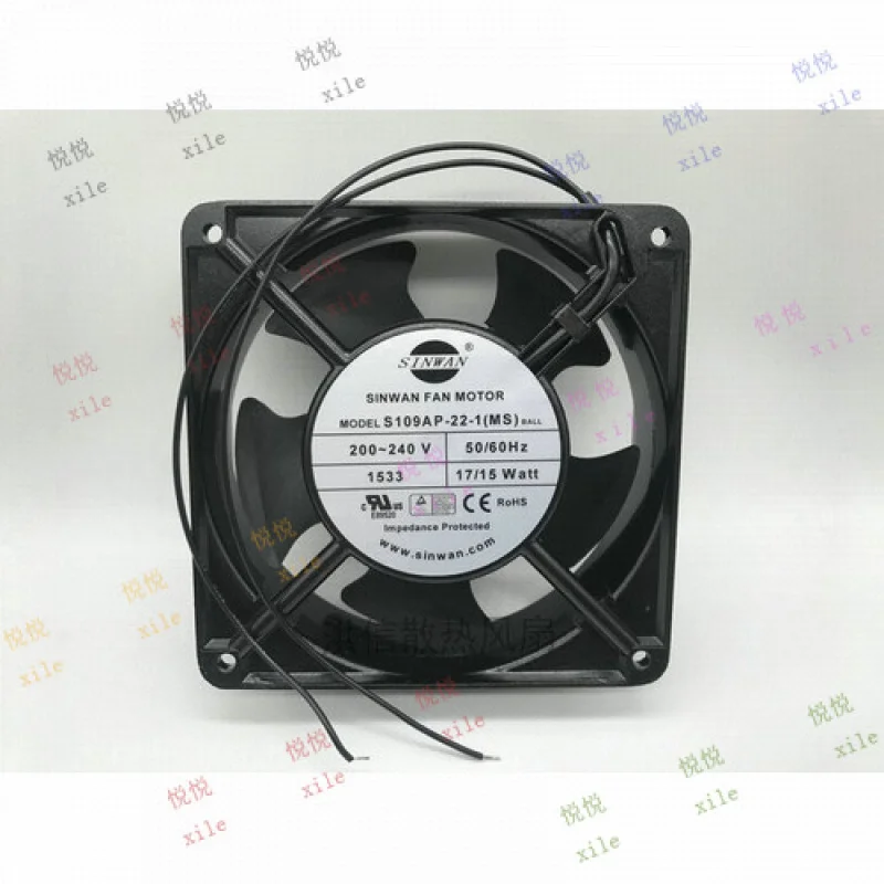 

L L ДЛЯ ВЕНТИЛЯТОРА SINWAN ДВИГАТЕЛЬ S109AP-22-1 (MS) 200-240 В 50/60 Гц охлаждающий вентилятор