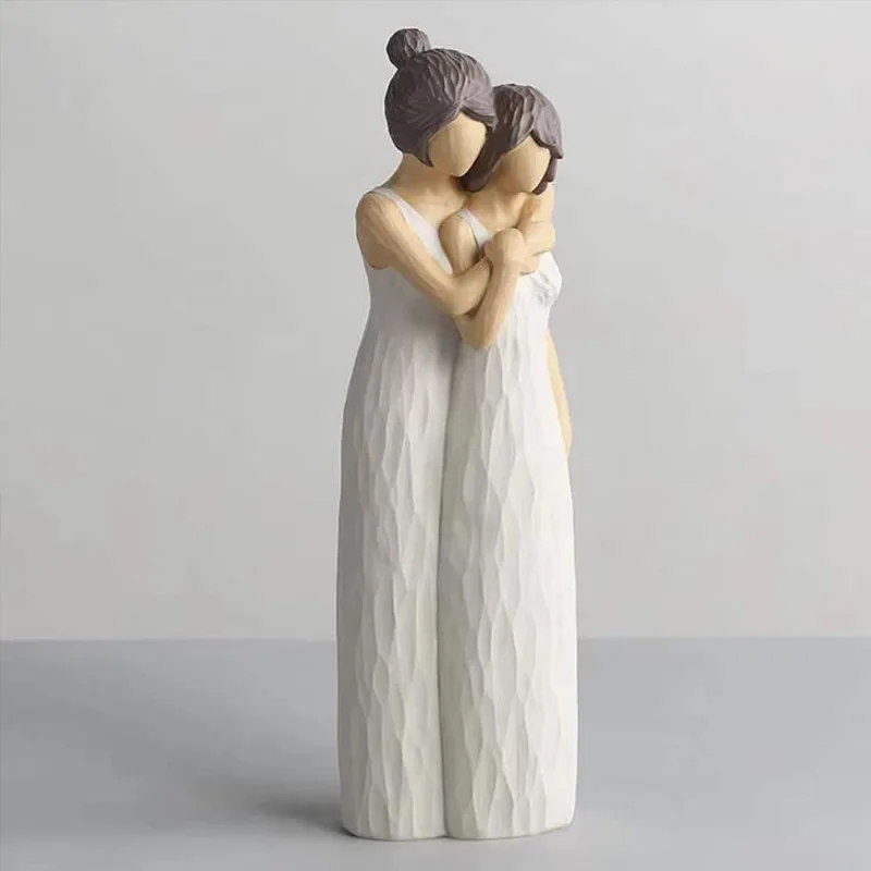 New models Nordic style love family resin figure figurine ornaments family happy time home decoration crafts furnishings