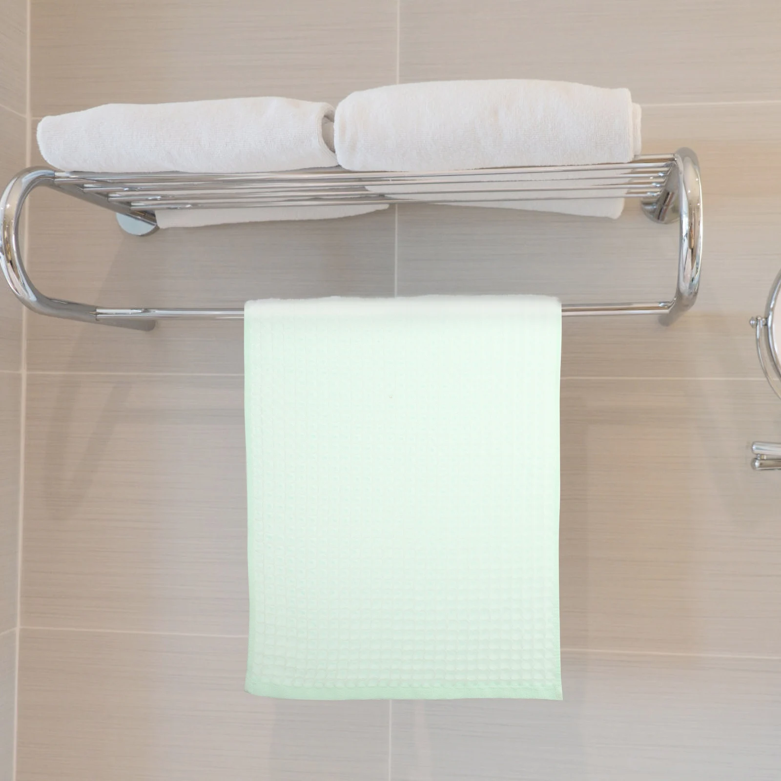 

3pcs Premium Cotton Bath Towel Fast Drying Face Towels For Bathroom Hotel Spa Gym Waffle Weave Washcloths Large Luxurious