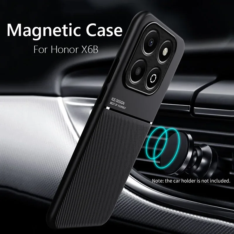 For Honor X6b Case Magnetic Cover Soft Frame Funda For HonorX6B 4G Phone Cases Capa