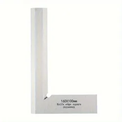 L Shape Angle Square Broadside Knife-Shaped 90 Degree Angle Blade Ruler Gauge Blade Square Ruler