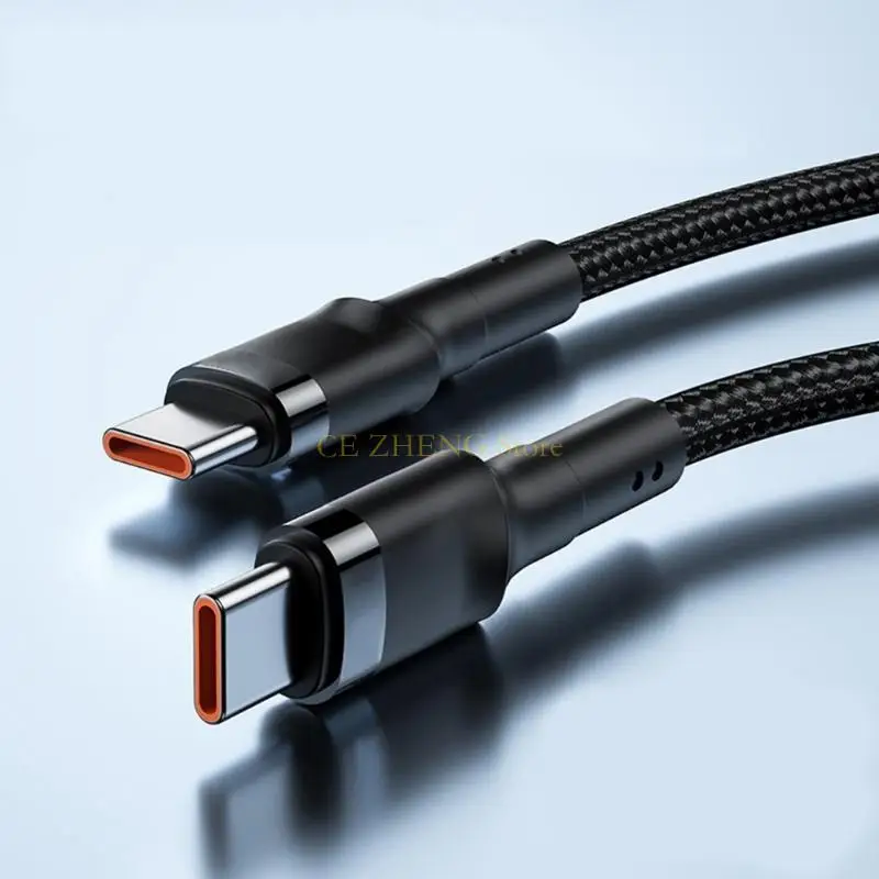 E56B عالية الطاقة 120W 10A النوع C كابل الشحن من النوع C ضمان شحن سريع