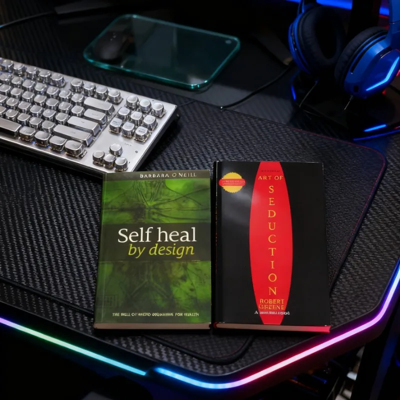 

《Art of Seduction》+《Self heal by design》Master Seduction Art Design Your Healing The Path to Ultimate Self Power Great Book