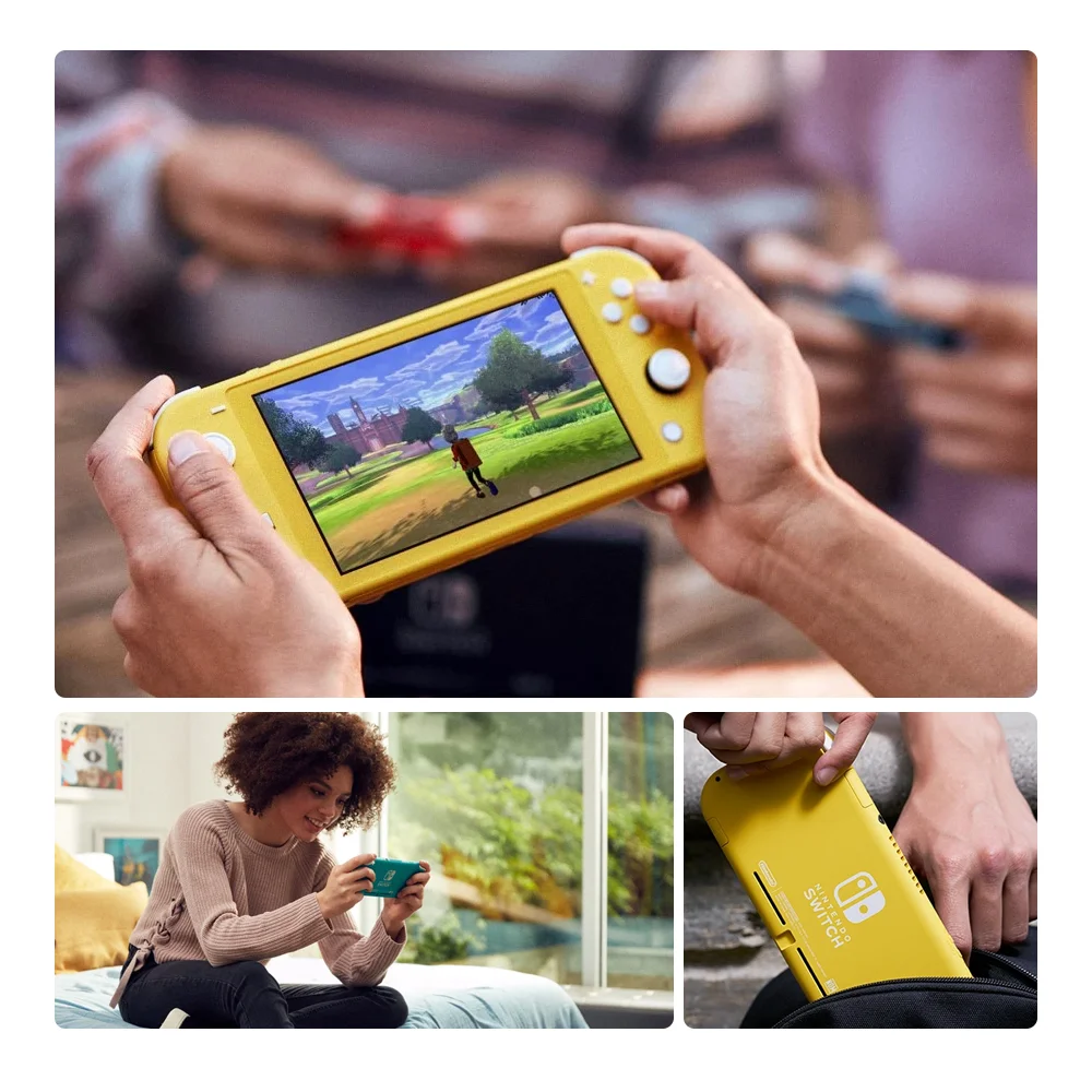 Consolas Nintendo Switch Lite – 32GB Batería 3570mah 5.5» Compacto y liviano Controladores integrados Juegos compatibles 7