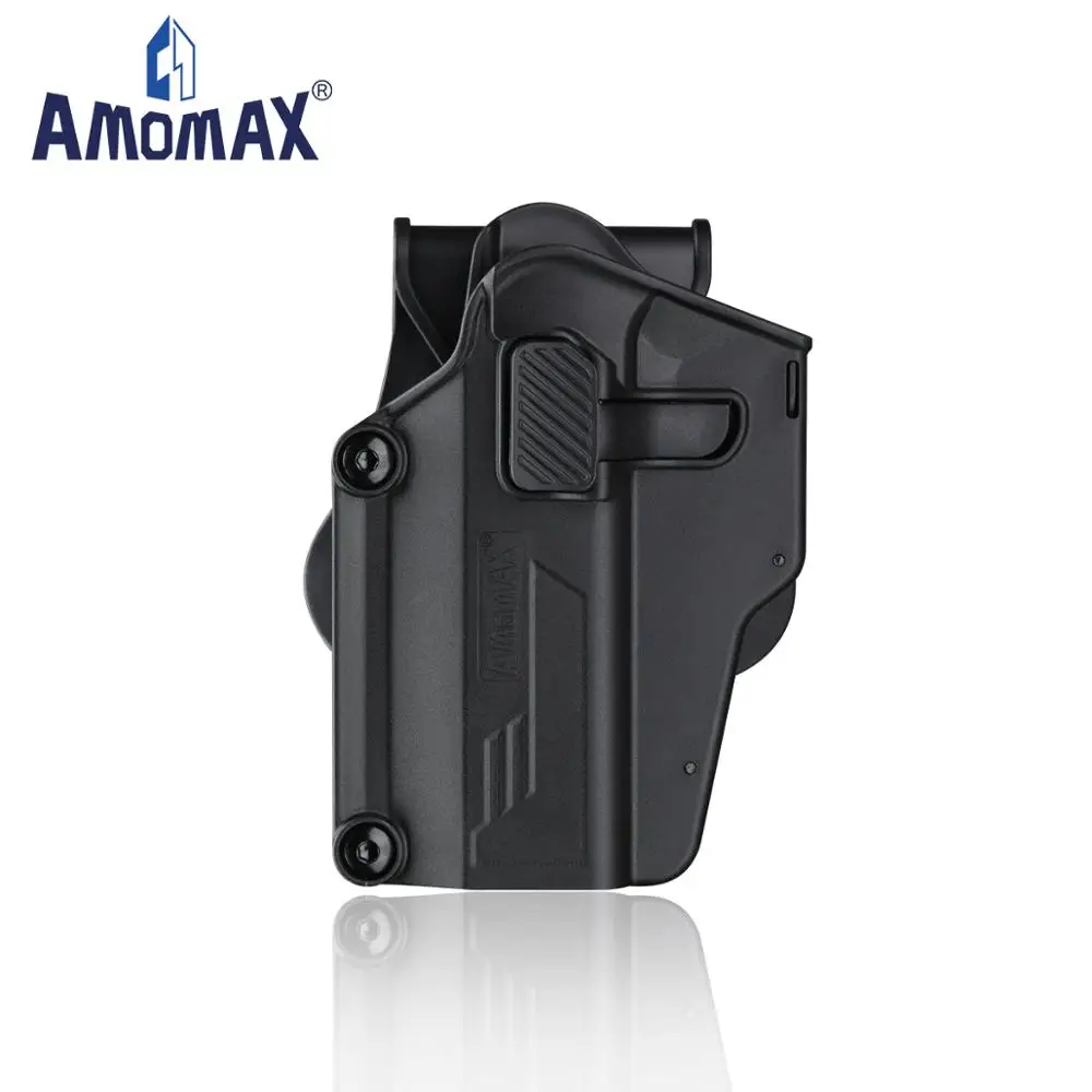 

Amomax Tactical Left Handed Universal General Multi Fit Holsters Fits more than 100 pistols handguns