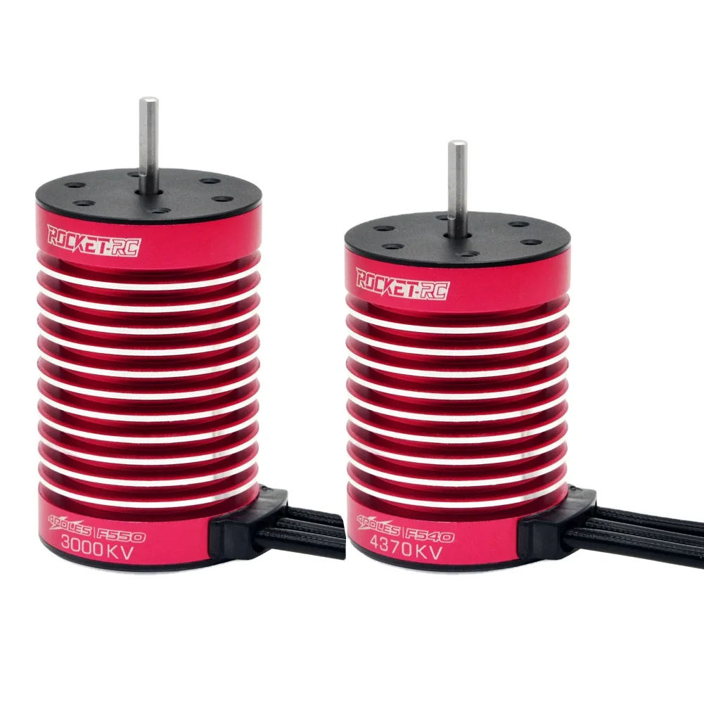 Surpass Hobby Rocket-RC Waterproof F540 3100KV Motor 45A ESC Combo for 1/10 1/12 RC Car HSP 94123 Slash
