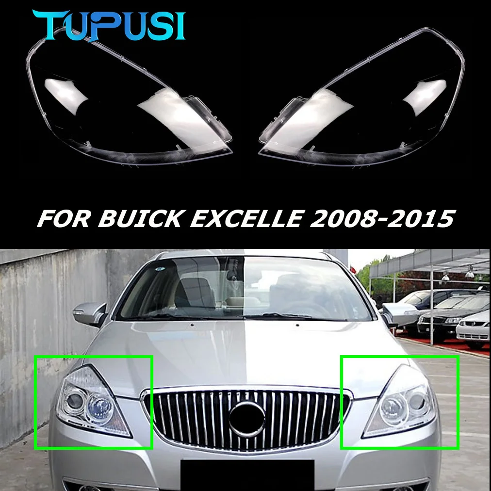

Lampshade Lens For Buick Excelle 2008-2015 Headlight Cover Headlamp Housing Transparent Lampshade Glass Shell Lens Lamp Shades