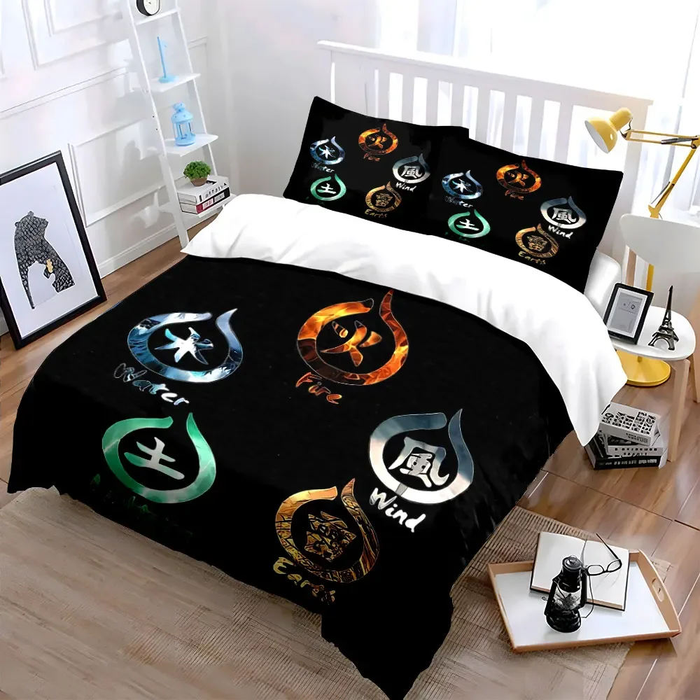 Elemental Design Decorative Set Soft Comfortable Duvet Cover Bedding Set Included 1*Duvet Cover & 2*Pillowcases, gift
