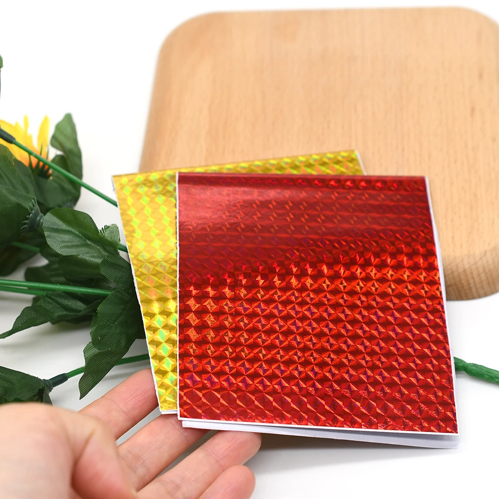 Cinta Flash holográfica 10x20cm para atado de moscas - imagen 3