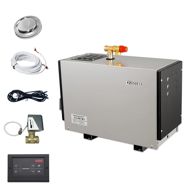 

Diooist 15KW Stainless Steel Electrical Wet Sauna Steam Bath Generator Beauty Salon Steam Generator