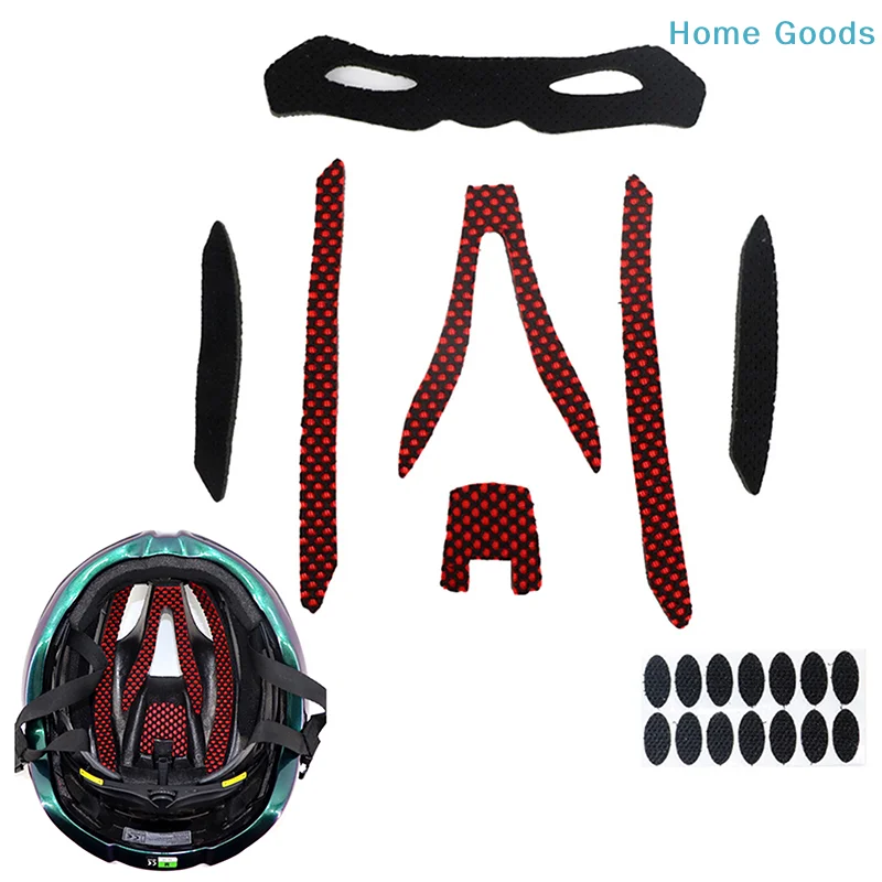 

preferred21Pcs/Set Bicycle Motorcycle Sport Sponge Helmet Inner Padding Foam Pads Kits Lining Protection Toolproduct
