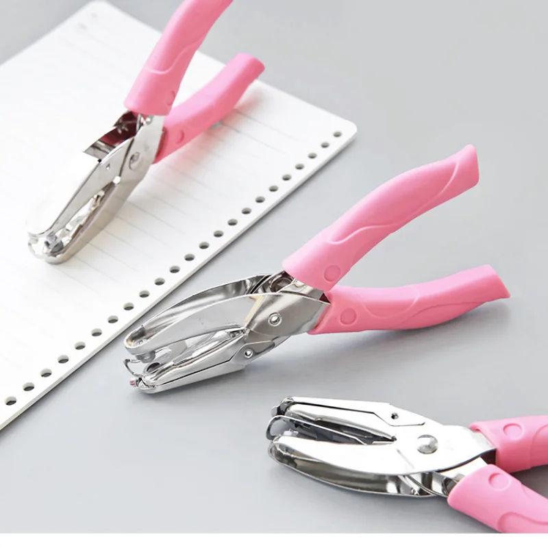 Nette Einzelne Locher Scrapbooking Papier Schläge Kawaii Stern Herz Kreis Locher DIY Handwerk Form Cutter Perforator – Detail 2