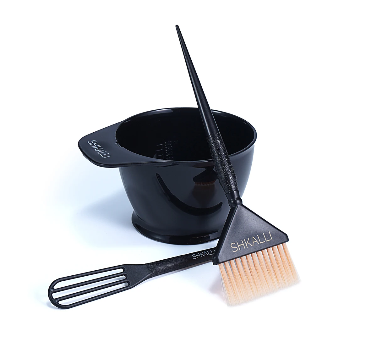 SHKALLI Professionelles Haarfärbeset: Große Färbeschale, breiter Pinsel und Mini-Rührstab für Salon-Perfekte Ergebnisse – Detail 14