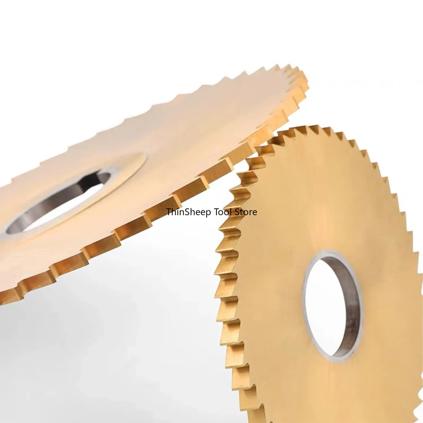 110/125/150/160/200mm 1/3pcs HSS Circular Saw Blade Titanium Coated Slitting Slotting Wood Copper Stainless Steel