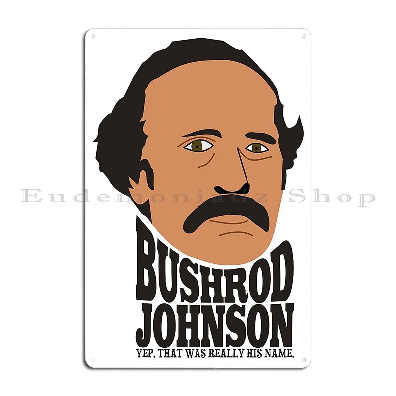 Bushrod Johnson Civil War General Yep That Was Really His Name Metal Sign Iron Wall Decor Cinema Mural Club Tin Sign Poster