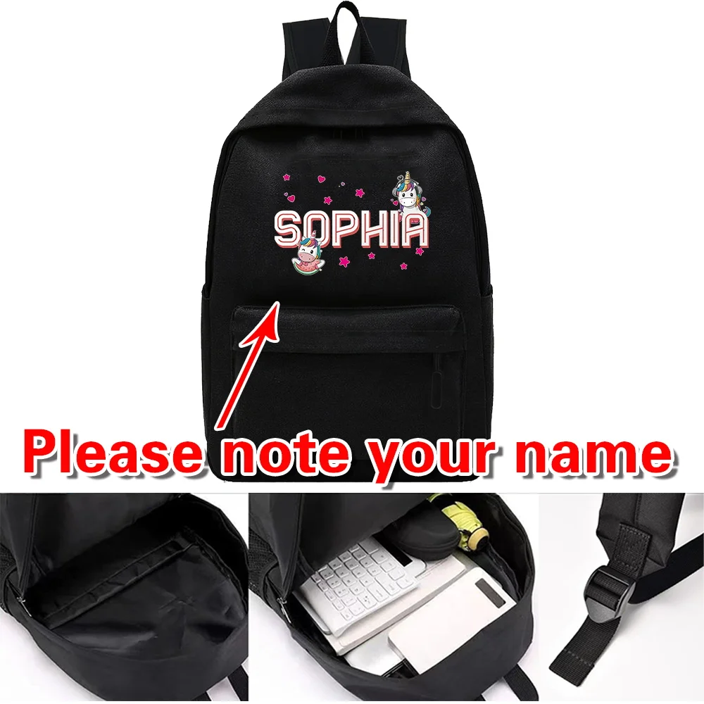 

Портативный рюкзак для хранения канцелярских принадлежностей по индивидуальному заказу, модный школьный рюкзак унисекс, дорожная повседневная сумка для хранения