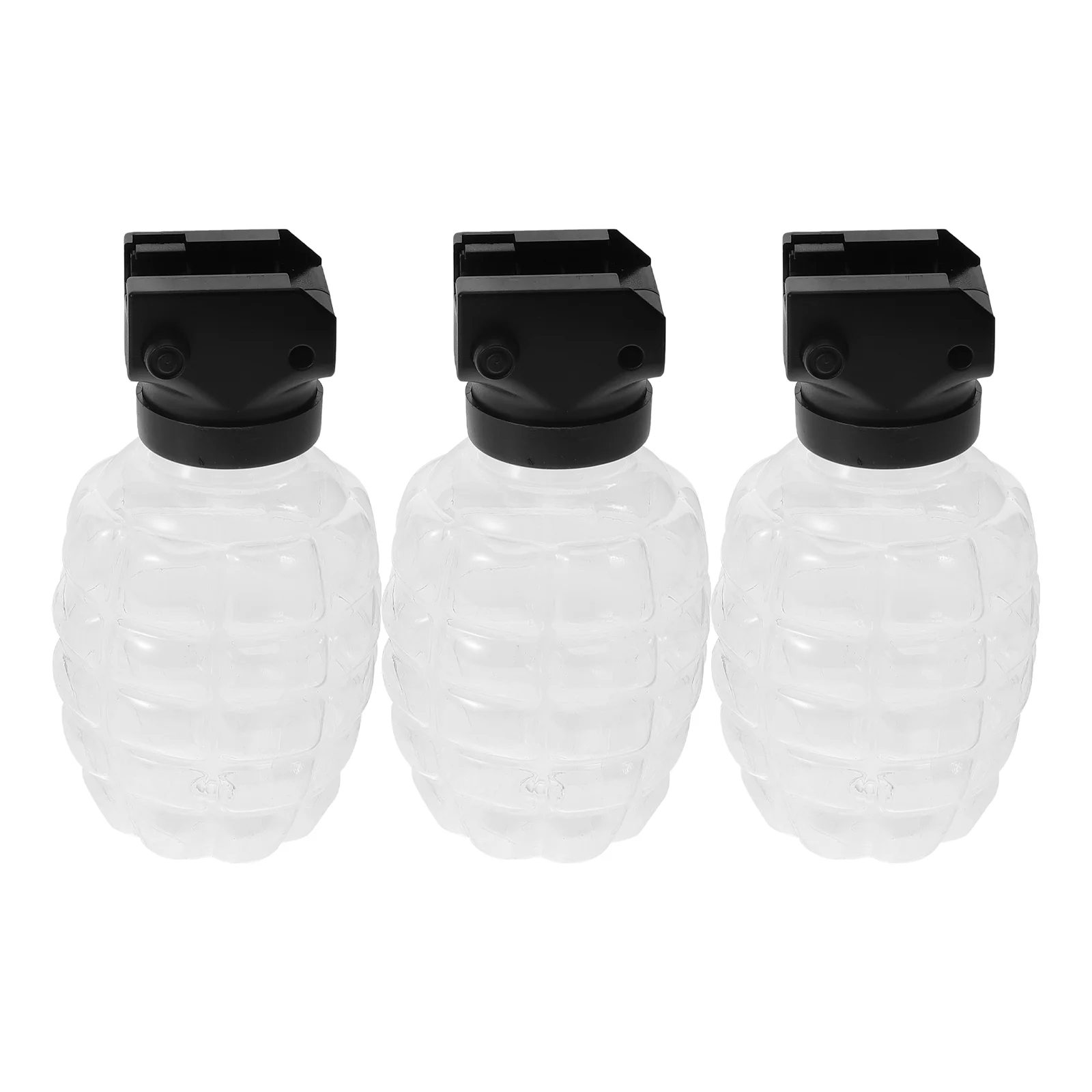 

3 Sets Bubble Bottle Beads Containers Transparent Refill Plastic Bottles Subpackage Fish Tank Decorations