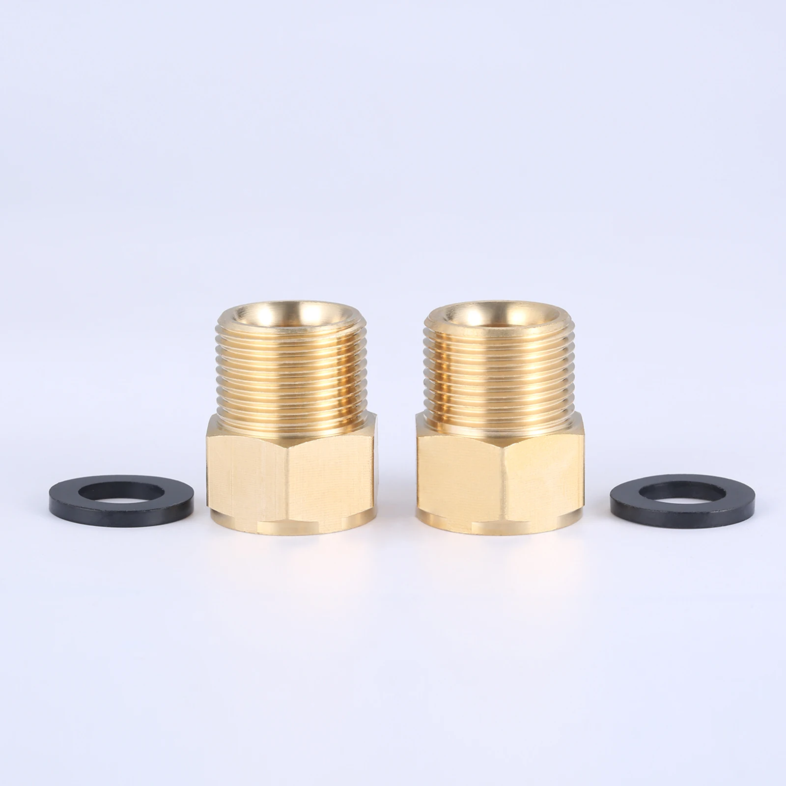 1PC Brass M22 Male * M22 Female Hose Coupling Adapter Quick Fitting Connector for HD HDS High Pressure Spray Washer Nozzle