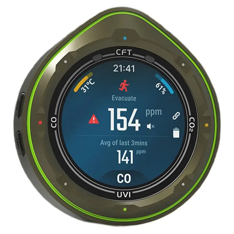 

ABUL-PROTMEX Carbon Dioxide Detector Carbon Monoxide Portable Multifunctional Air Quality Meter Temperature Humidity Meter Scree