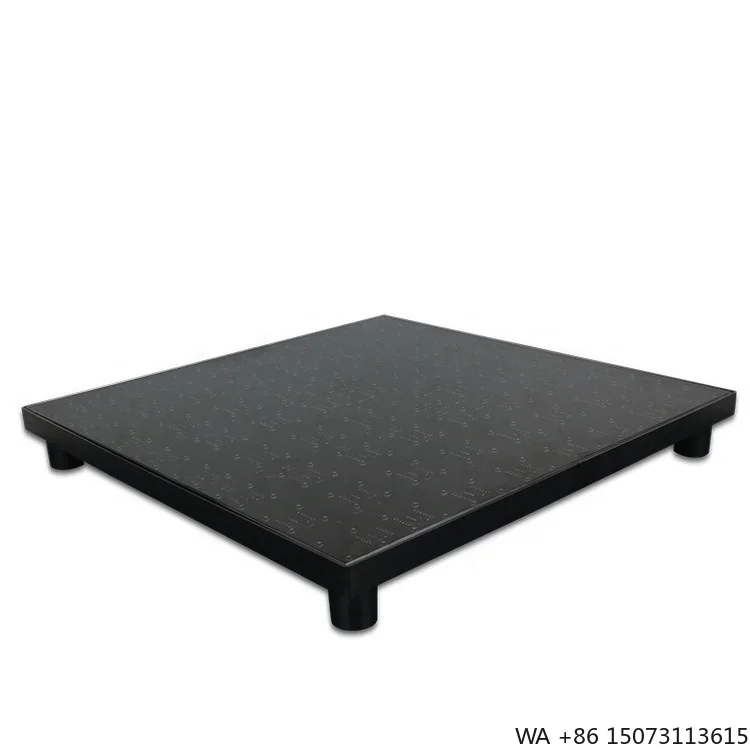 

Интерактивный водонепроницаемый светодиодный напольный экран - P4.81 500x500 мм 3D танцевальный напольный дисплей