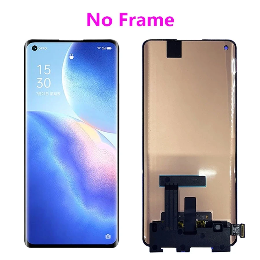 100% Original For Oppo Reno5 Pro 5G LCD Display Screen+Touch Panel Digitizer 6.55