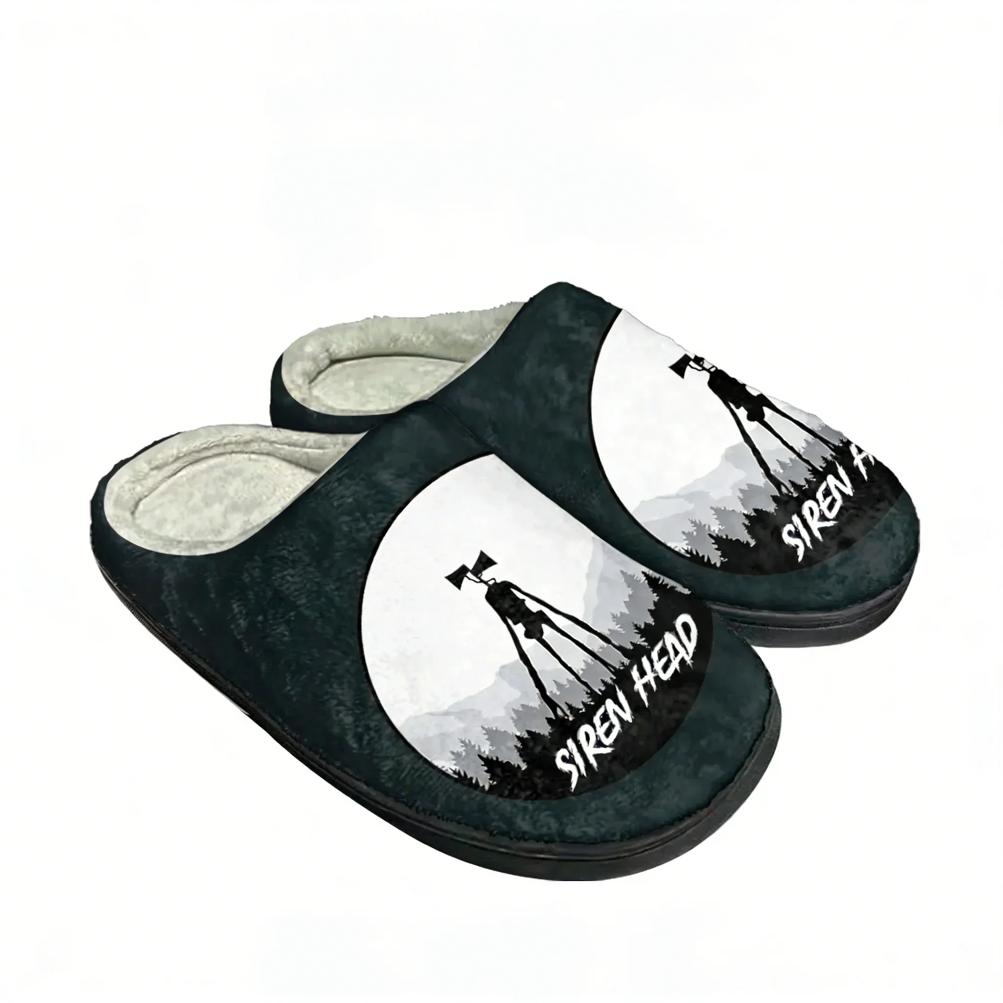 

Тапочки Siren Head из хлопка, плюшевые, для дома, для мужчин, женщин и подростков, повседневные, теплые, на заказ, по мотивам популярной игры