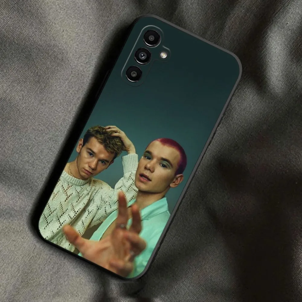 M-Marcus And  Martinus Music  Phone Case For Samsung Galaxy A13,A21s,A22,A31,A32,A52,A53,A71,A80,A91 Soft Black Phone Cover