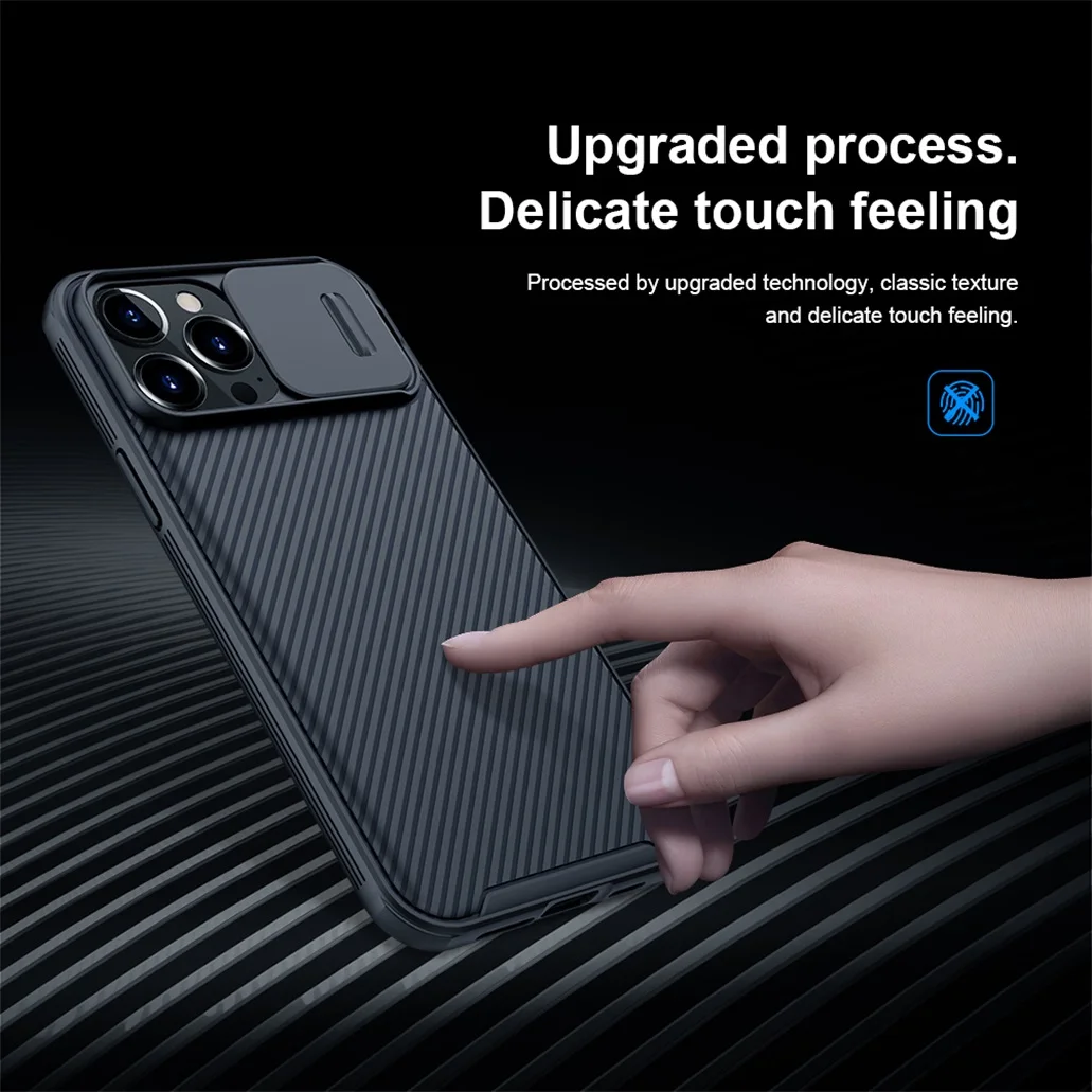 For iPhone 13 12 / Pro / Max Case NILLKIN CamShield Magnetic Case Support Mag-Safe Slide Camera Lens Cover For iPhone 13 12 Mini - view 5