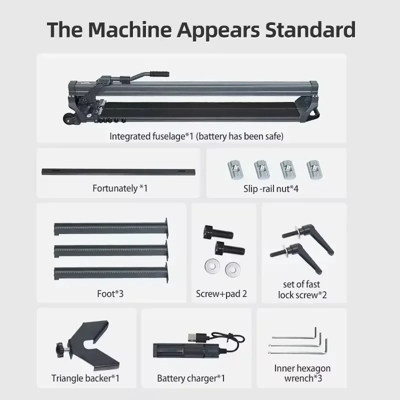 High Precision 1200mm Positioning Tile Cutter Porcelain Tile Cutter Tile Pusher