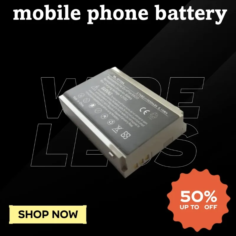 

Аккумулятор мобильного телефона 3,7 В 1650 мАч SCP-48LBPS для DuraPlus E4233