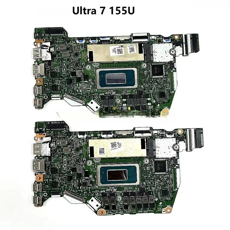 For Acer Aspire VERO AV16-51P Motherboard JH4SE LA-N131P NBKU311005 Ultra 7 155U CPU 16G RAM On-Board Working Good