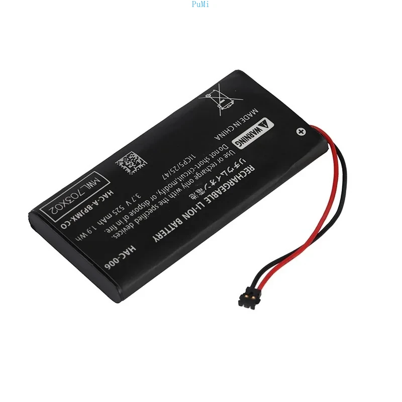 Batteria HAC-006 Batteria ricaricabile da 525 mAh per Nintendo HAC-015 HAC-016 HAC-A-JCL-C0 HAC-A-JCR-C0 Switch NS Joycon Controller