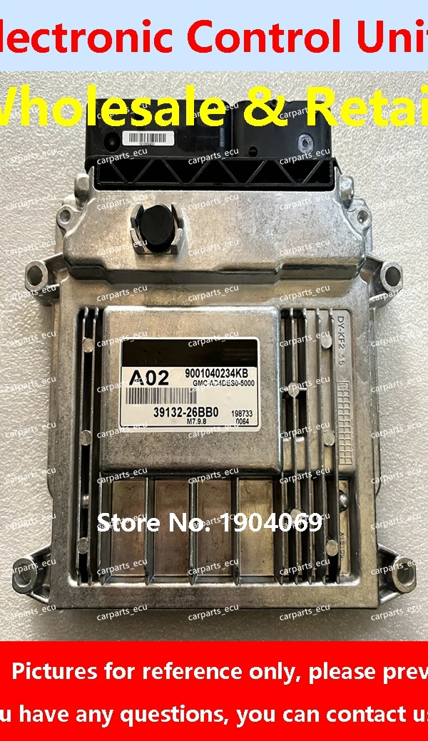 

Компьютерная плата двигателя автомобиля Hyundai Elantra KIA/ECU/M7.9.8 39110-2B022 H82/39115-2B452 0411/39132-26BB0 A02/39110-020H0 0373