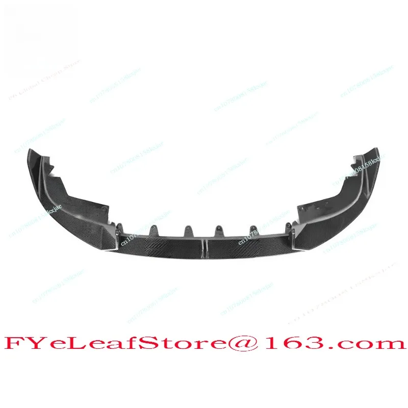3 سلسلة G20 LCI M340i Tourer 2022-2025 مجموعة شفاه المصد الأمامي تصميم جديد فاصل الشفة الأمامية من ألياف الكربون