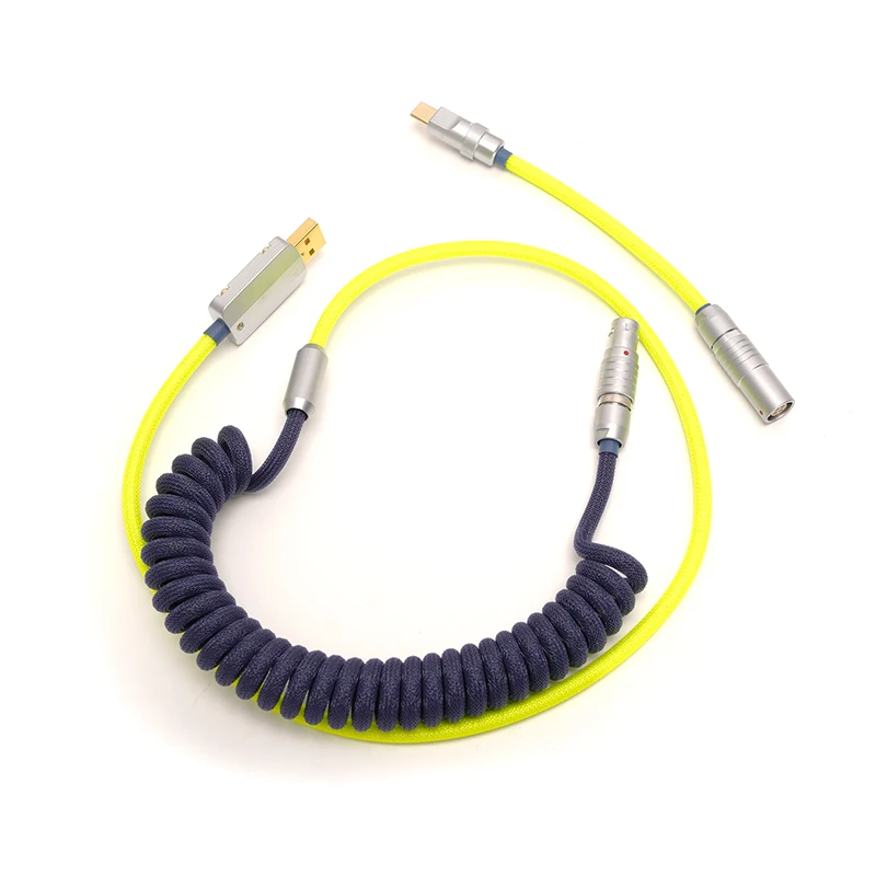 GeekBable handmade customized computer mechanical keyboard, aviation plug data cable,  theme SP keycap cable,usb cable type c