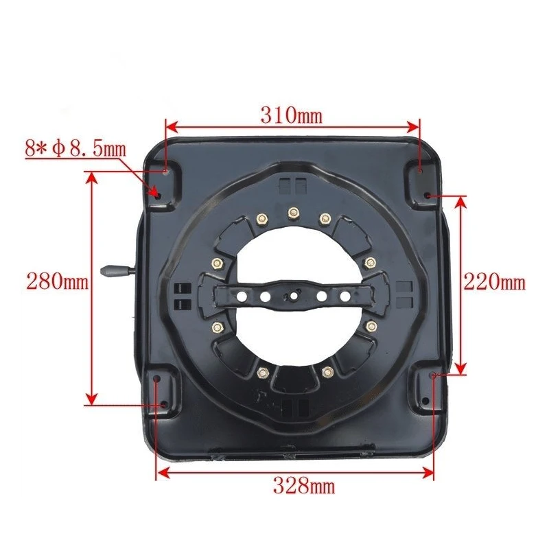 

Car Heavy-duty Seat Base 360-Degree Rotating Turntable Van RV Light Truck Commercial Vehicle Seat Modified Seat Turntable