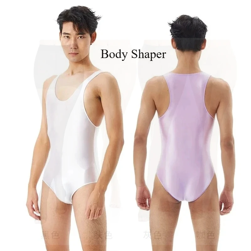 

Мужской эротический нейлоновый формирователь тела с высокой талией, выпуклая сумка, эластичные боди для всего тела, нижнее белье для геев, экзотический комплект