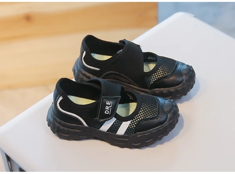 Jungen Mädchen Sportsandalen Atmungsaktives Mesh Kinder Tennisschuhe Rutschfeste Freizeitschuhe 2026 Sommer Neue Kinder Modeschuhe Weiche Sohle – Detail 4