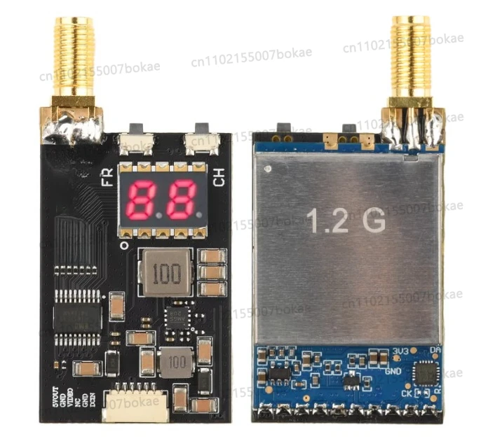 RX3364-CPB 1.2G FPV image transmission module simulates wireless audio and video transmission and reception module VRX wireless