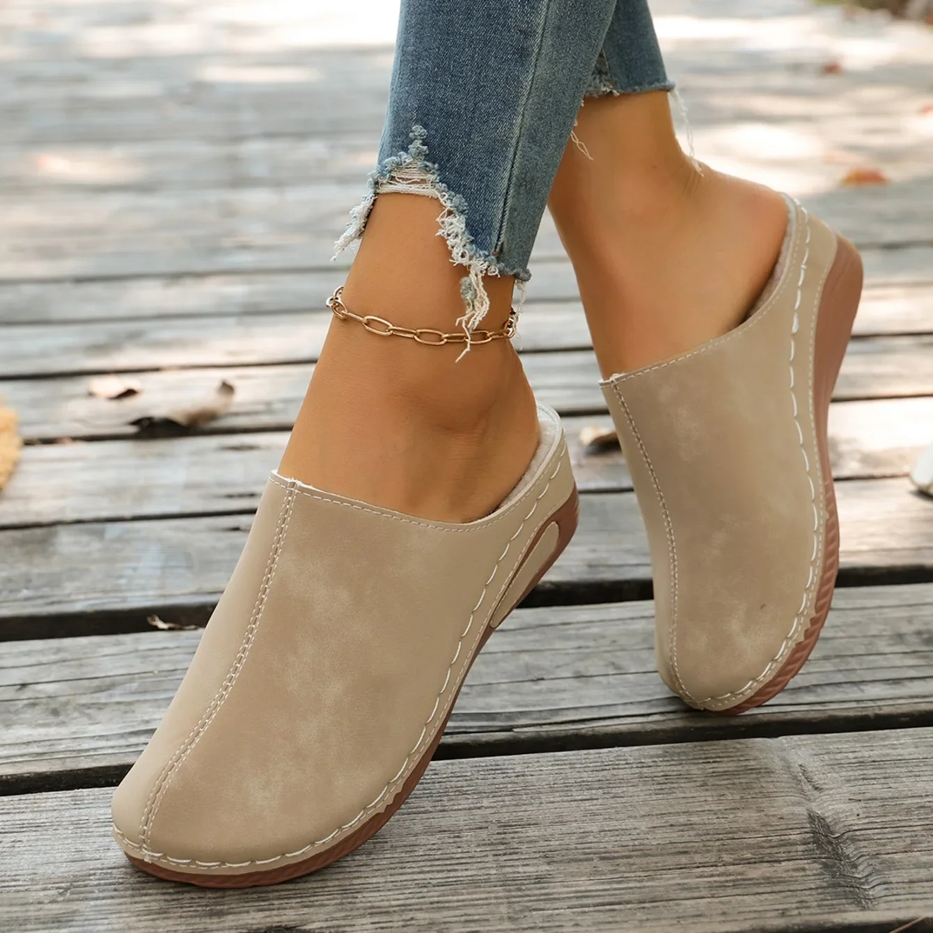 2026 Sommer Damen Pantoffeln Strand Designer Schuhe Damen Casual Plateau-Sandalen Bequeme Slip-On Mode-Slides Damen Mules – Detail 15