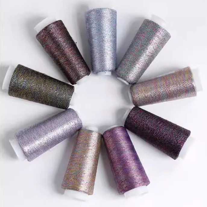 

300g Gold and silver wire wiring flash wire Yarn Bright silk Yarn Hand Crochet Thread Knitting Clothes Needlework