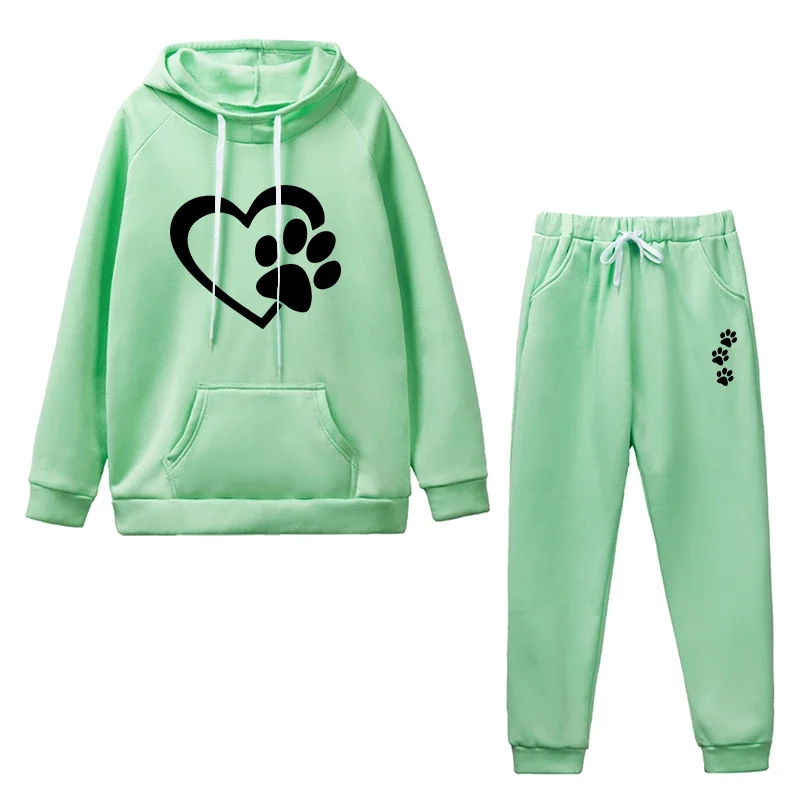 Women's Tracksuit New in Matching Sets Hoodies and Sweatpants 2025 Four Seasons 2 Piece Sets Ladies Casual Fashion Outfit hoodie