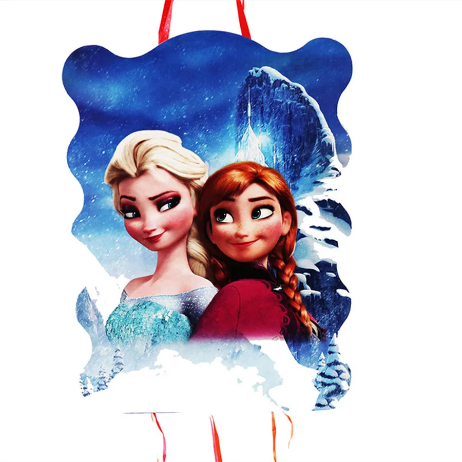

1pcs/lot Frozen Pokemon Theme Pinatas Elsa Princess Kids Favors Happy Birthday Events Party Decorations DIY Pinata