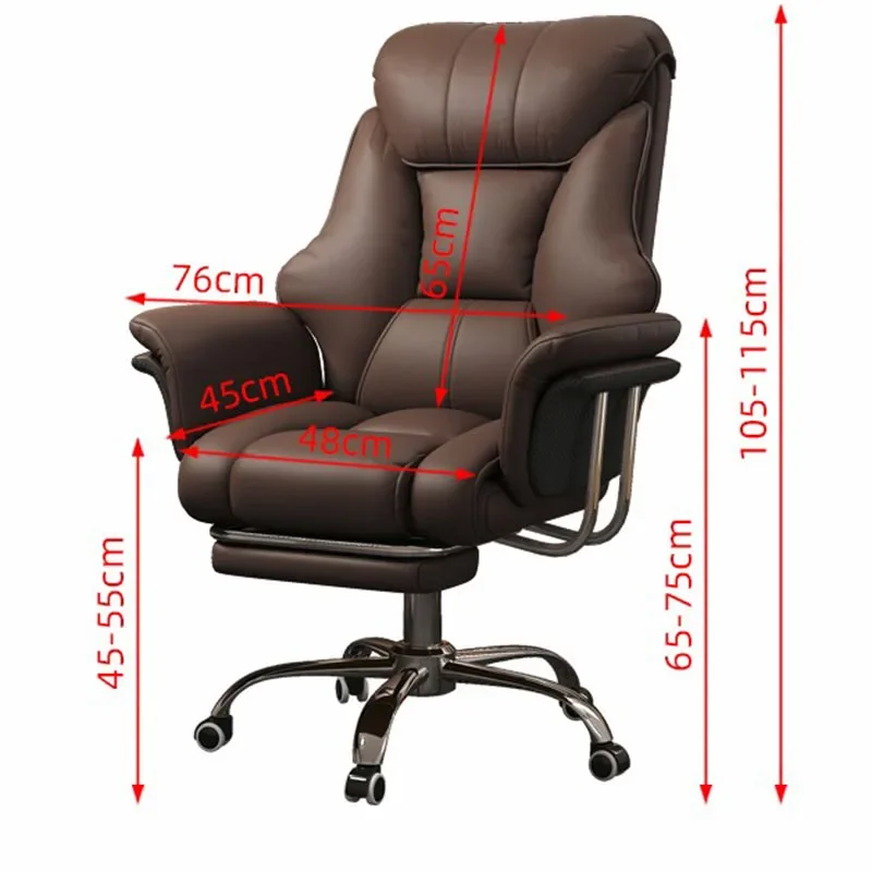 

Cute Executive Office Chair Support Computer Comfy Armchair Office Chair Mobile Ergonomic White Chaise De Bureaux Furniture