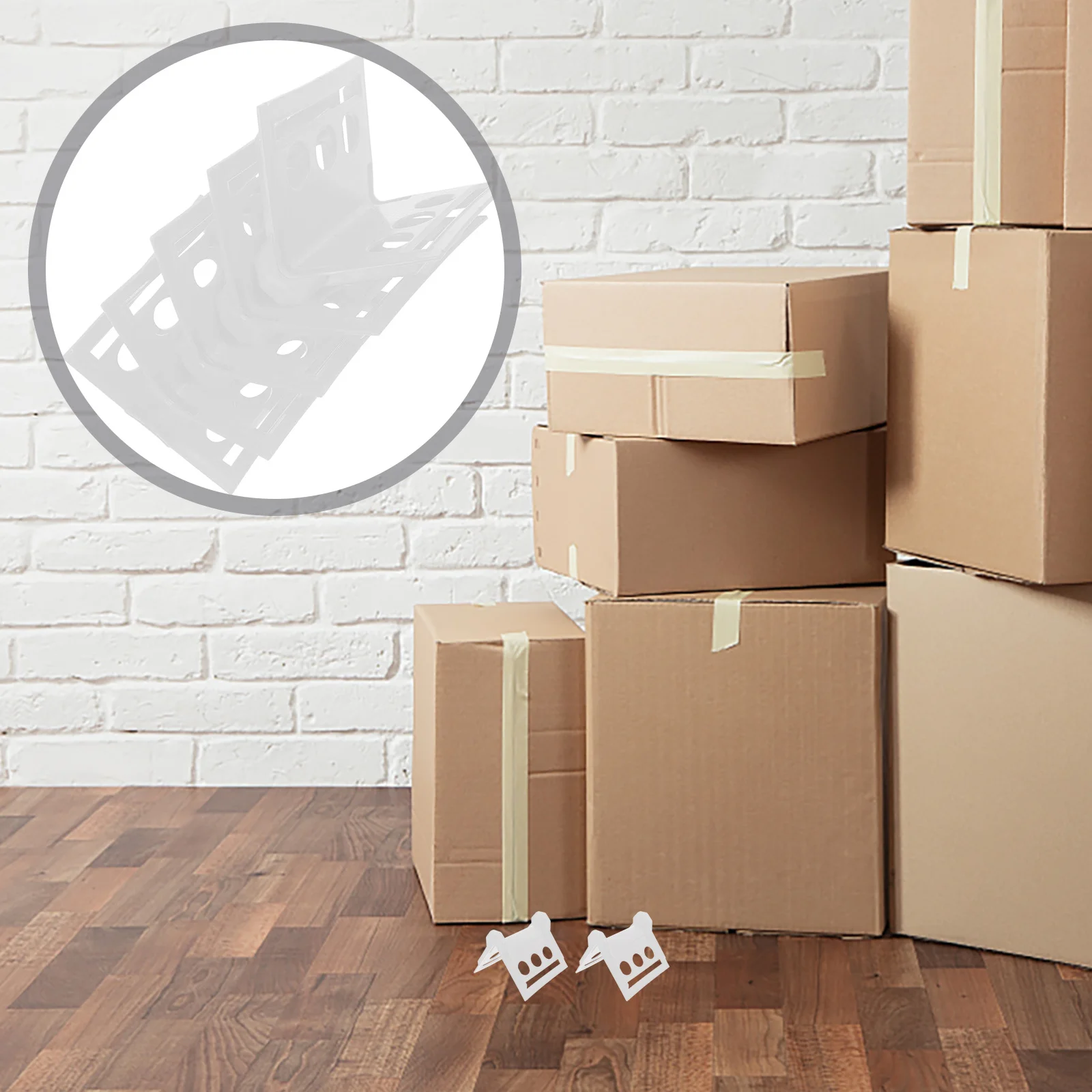 

10Pcs Cargo Corner Protector Plastic Edge Guard for Trucks Heavy Duty Load Securing and Vehicle Protection in Transit