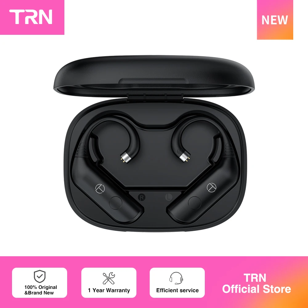 TRN BT20 PRO Wireless Bluetooth 5.3 HIFI Earphones Module Upgrade Cable Replaceable For Air Pods Conch 0.75 0.78 MMCX 2pinsqdc