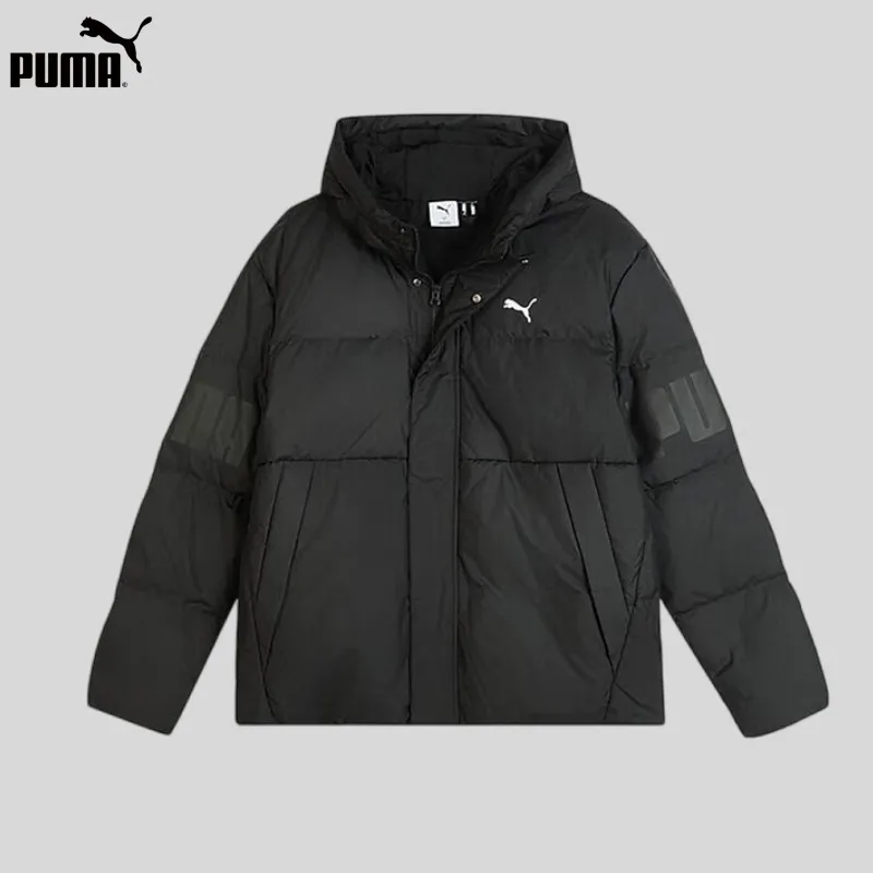 PUMA WINTERIZED Winter Men's 80 Duck Down Cold Warm Hooded Basic Down Jacket 692812-01
